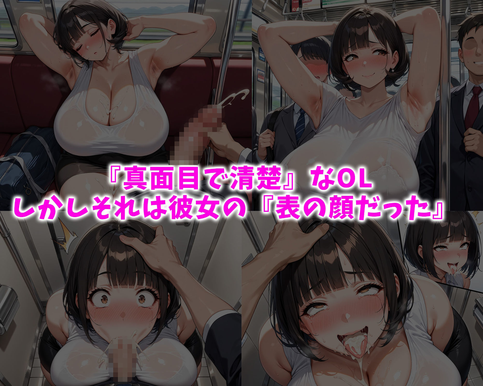 寝取られたい清楚な爆人OL みさきー誰にも言えない本当の私ー 画像8