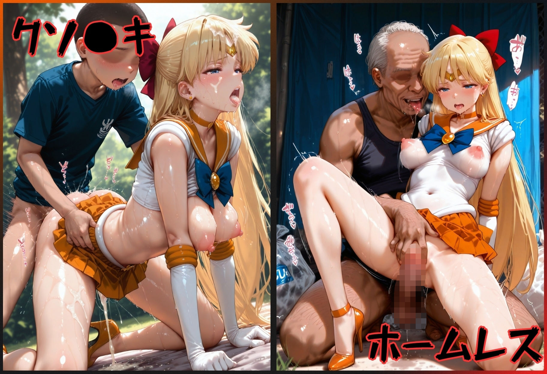 ヒロインシェア‐色んな男に好き放題〇されるCG集‐セーラーヴィーナス編 画像3