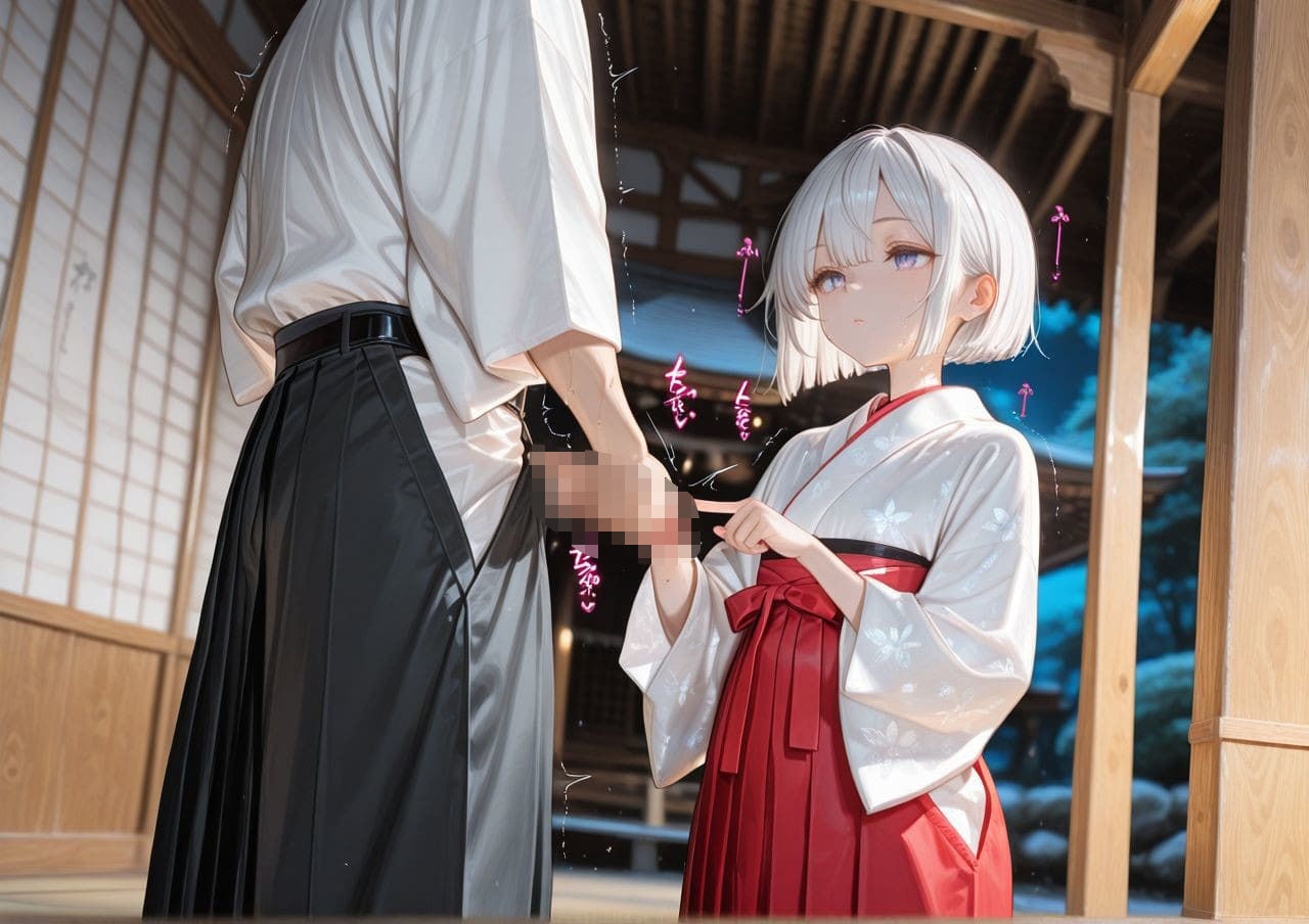 【AiGent009】同人『巫女のヒメゴト -奥殿で邂逅した沈黙の開花-』1