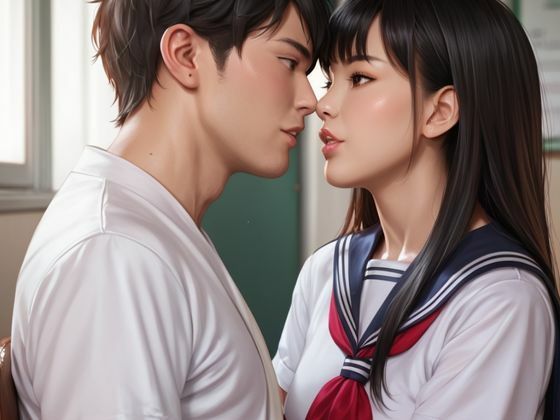 サンプル画像2:放課後の学校で(よっち) [d_653919]