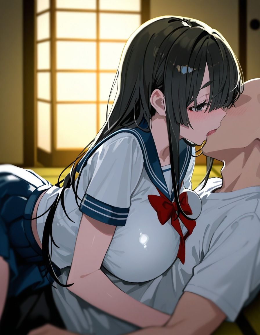 サンプル画像1:女子校生配達アプリ体験レポ 陰キャ巨乳女子 斎藤 翔子編(女子高生(JK)と種付おじさんの記録) [d_653922]