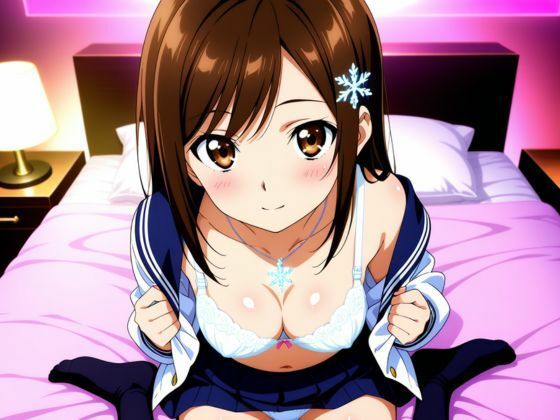 サンプル画像3:スクール制服で出迎えてくれるソープランド(美少女通信) [d_653945]