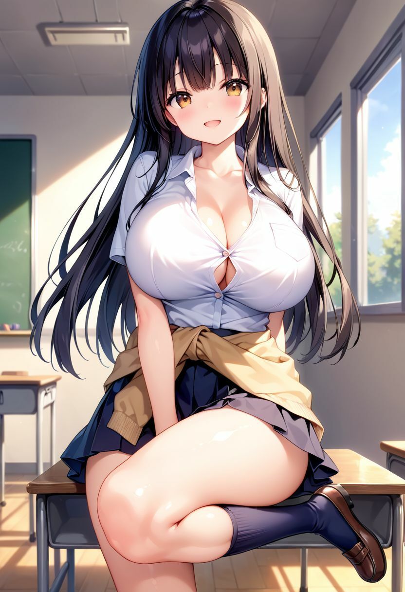 サンプル画像1:教師にハメられた巨乳制服女子(チュッパサックス) [d_653958]