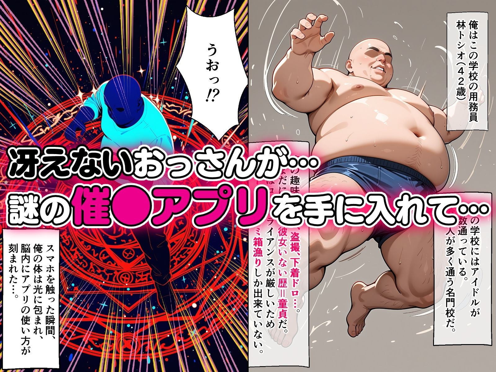 サンプル画像2:支配人達を催〇アプリで寝取って孕ませてみた(ICBM STUDIO) [d_654010]