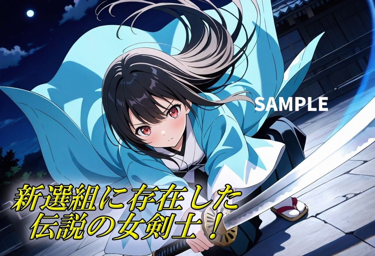 サンプル画像1:新選組の女隊士は夜に最強となる(Trident（トライデント）) [d_654053]