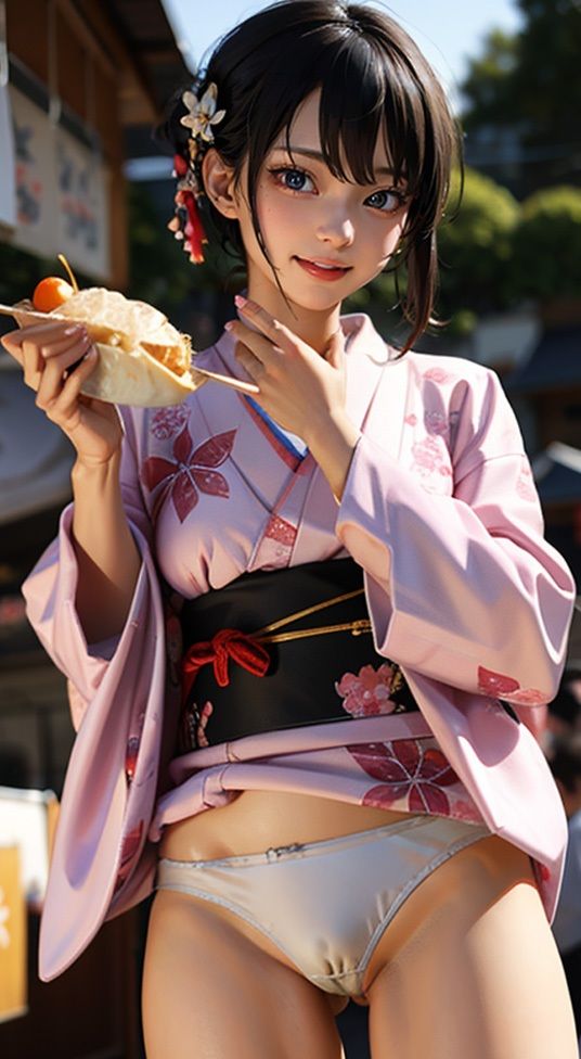 サンプル画像2:着物美女の汚パンツ事情の画像集(ステイブルスト) [d_654114]