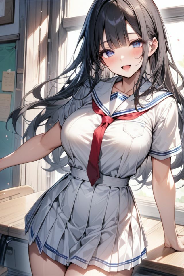 サンプル画像2:悪魔の生徒手帳_裏新聞部になってパンチラ密着取材(AI幻想庭園) [d_654123]