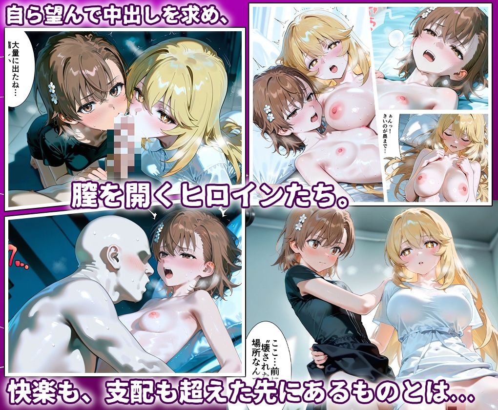 田中おじ（42歳）神社で精子を奉納した結果...全ての女が孕ませ対象になった話_御○美琴× 食蜂○祈 画像6