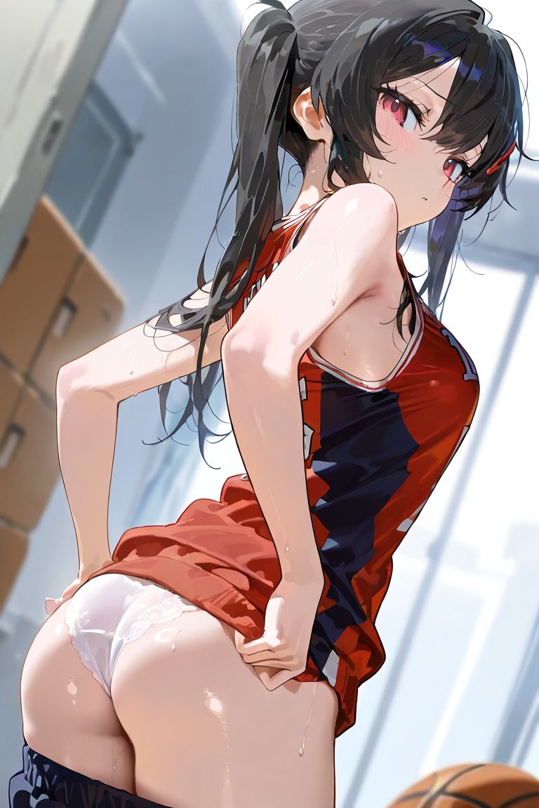 サンプル画像4:バスケ女子の誘惑(ゆるり) [d_654235]