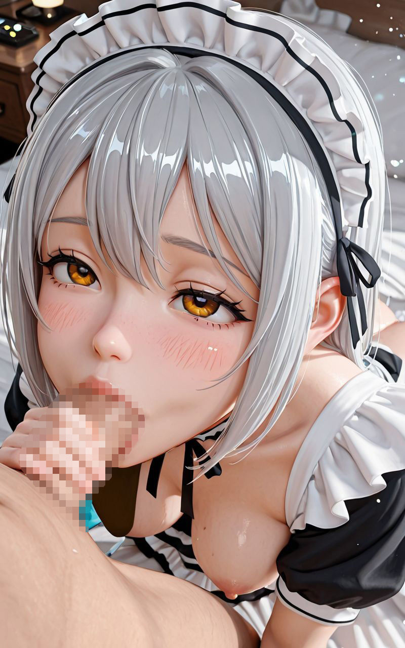 サンプル画像5:メイドコスの彼女が可愛い過ぎてHしたら、凄く気持ちよさそうだったから、中だししてみた。(萌神塾) [d_654246]