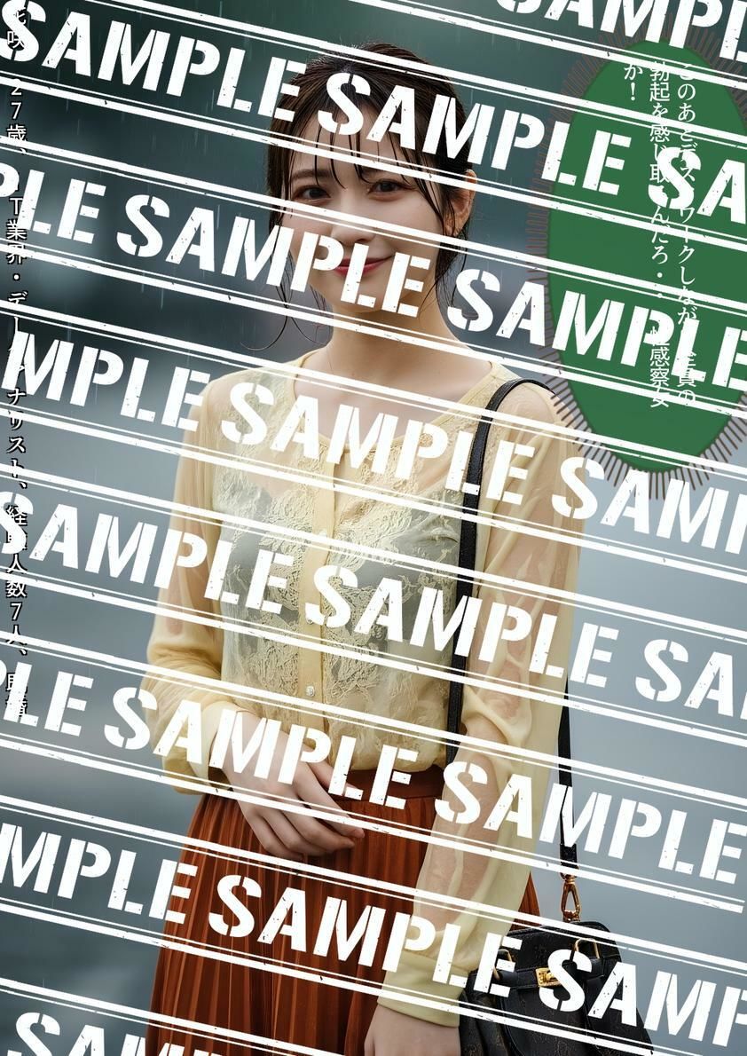 びしょ濡れOL盗撮〜透けブラ日誌〜 vol.1 画像8