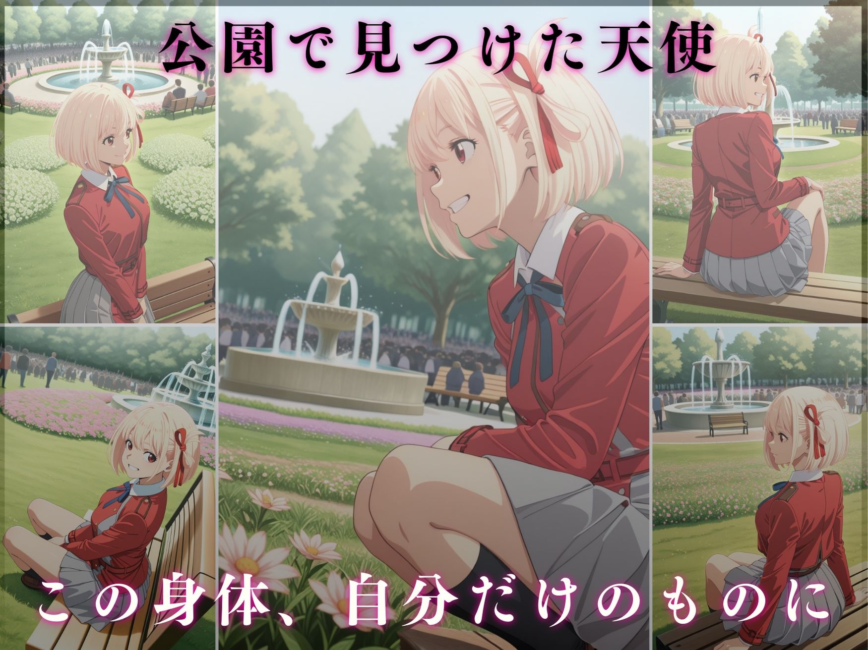 サンプル画像1:【アノシタ。Vol.5】カワイイあの子を犯したいー 公園催●:錦木千◯編 従順化プロローグ500枚CG集  リコリ◯・リコイル(あのときの夢工房) [d_654344]