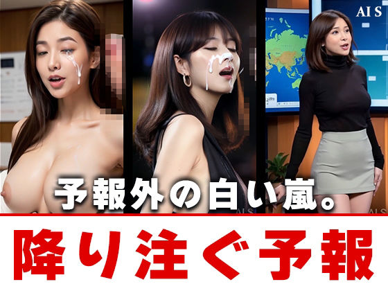 サンプル画像3:【約40分】『白濁ニュース』 清楚な笑顔に、白濁の雨。-AIで描く究極の美女達-(AIで絶世の美女を作る) [d_654347]