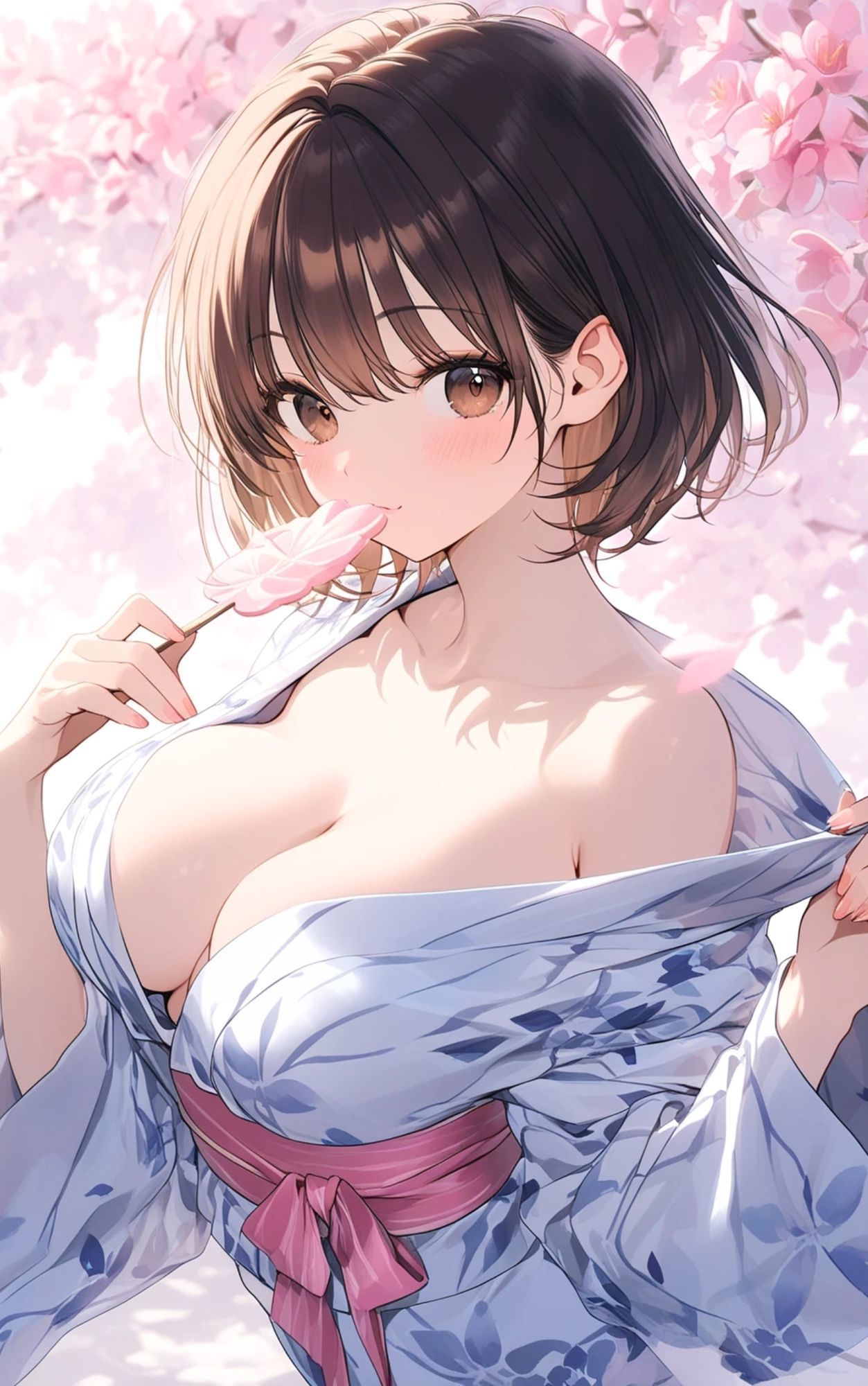 サンプル画像2:和風美人(夜長トオル) [d_654384]