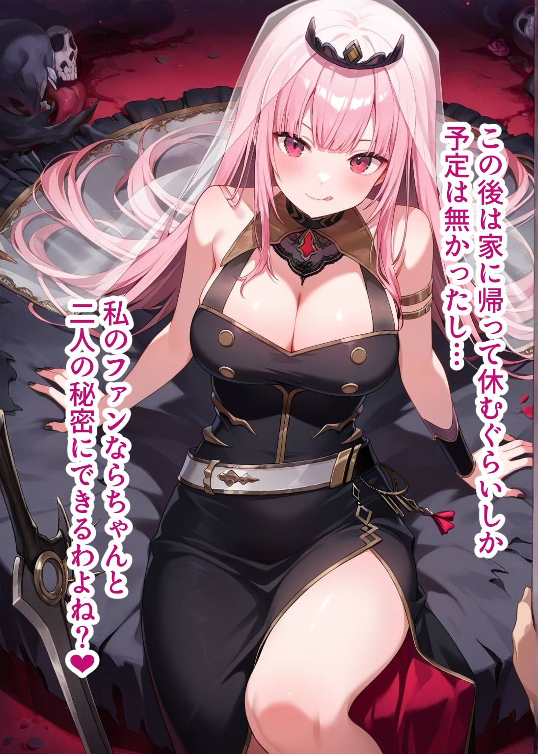 推しのVとセックスする話【森〇リオペ】