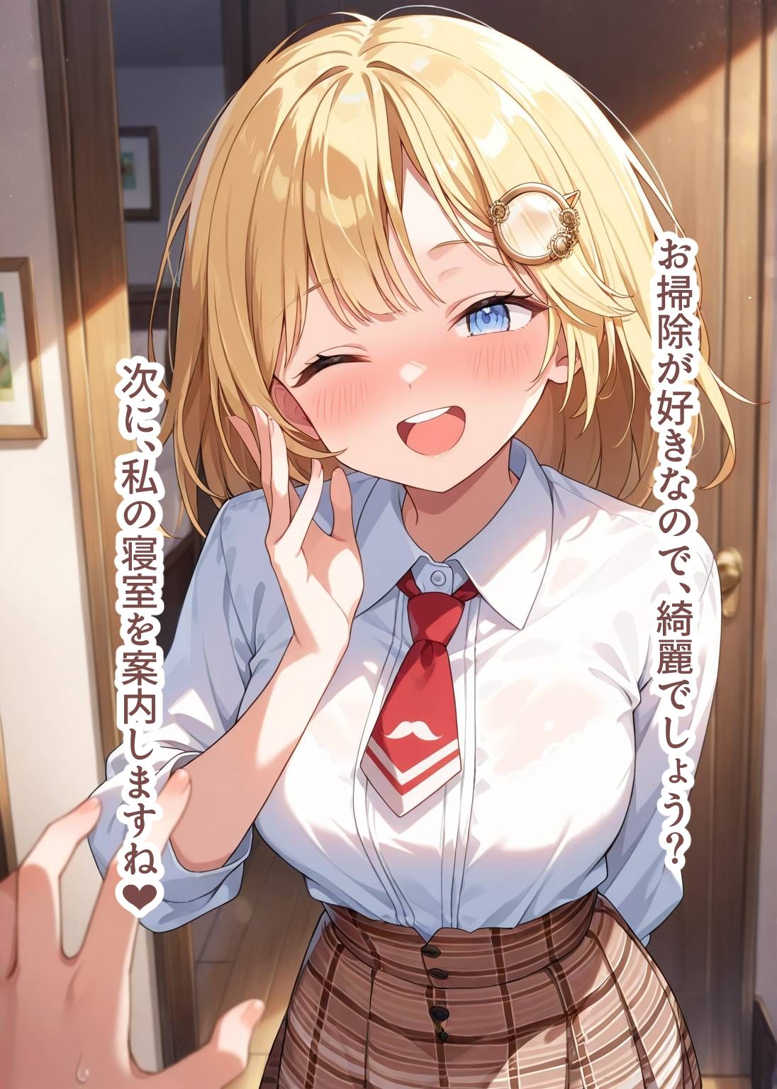 サンプル画像2:推しのVとセックスする話【ワ〇ソン・アメリア】(Vtuberとイチャラブえっちするサークル) [d_654462]