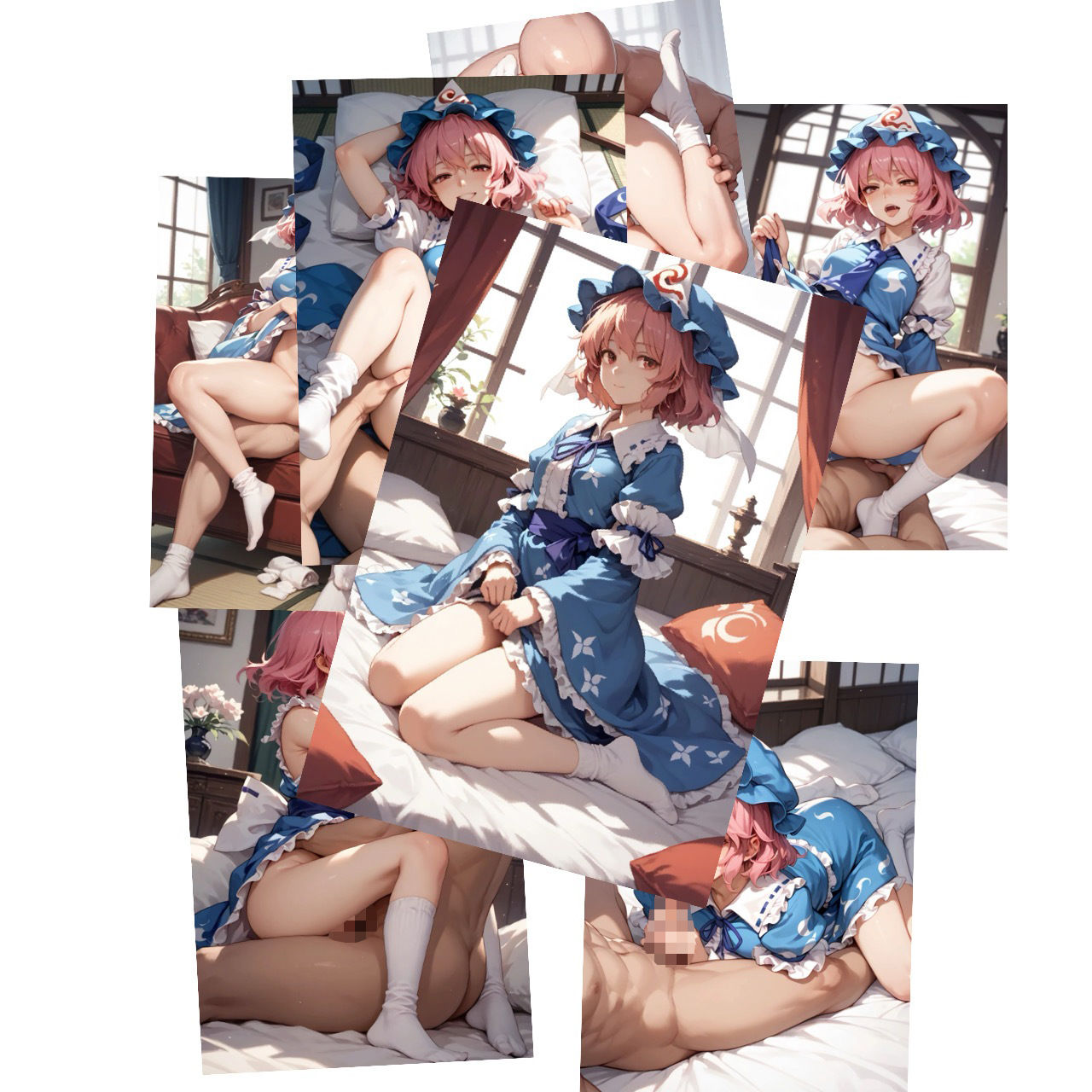 むっちむちな幽々子と性交 画像9