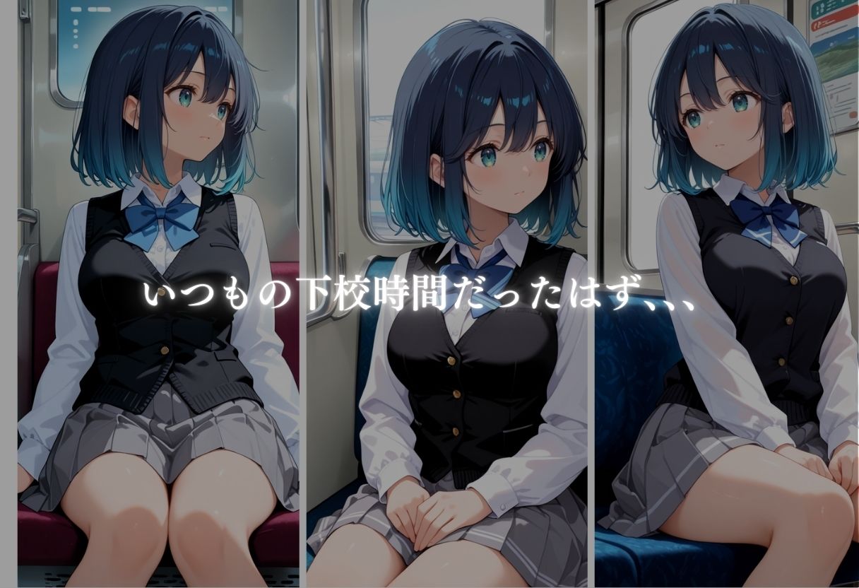 サンプル画像3:痴●鉄道【黒川  あかね編】(さかも) [d_654562]