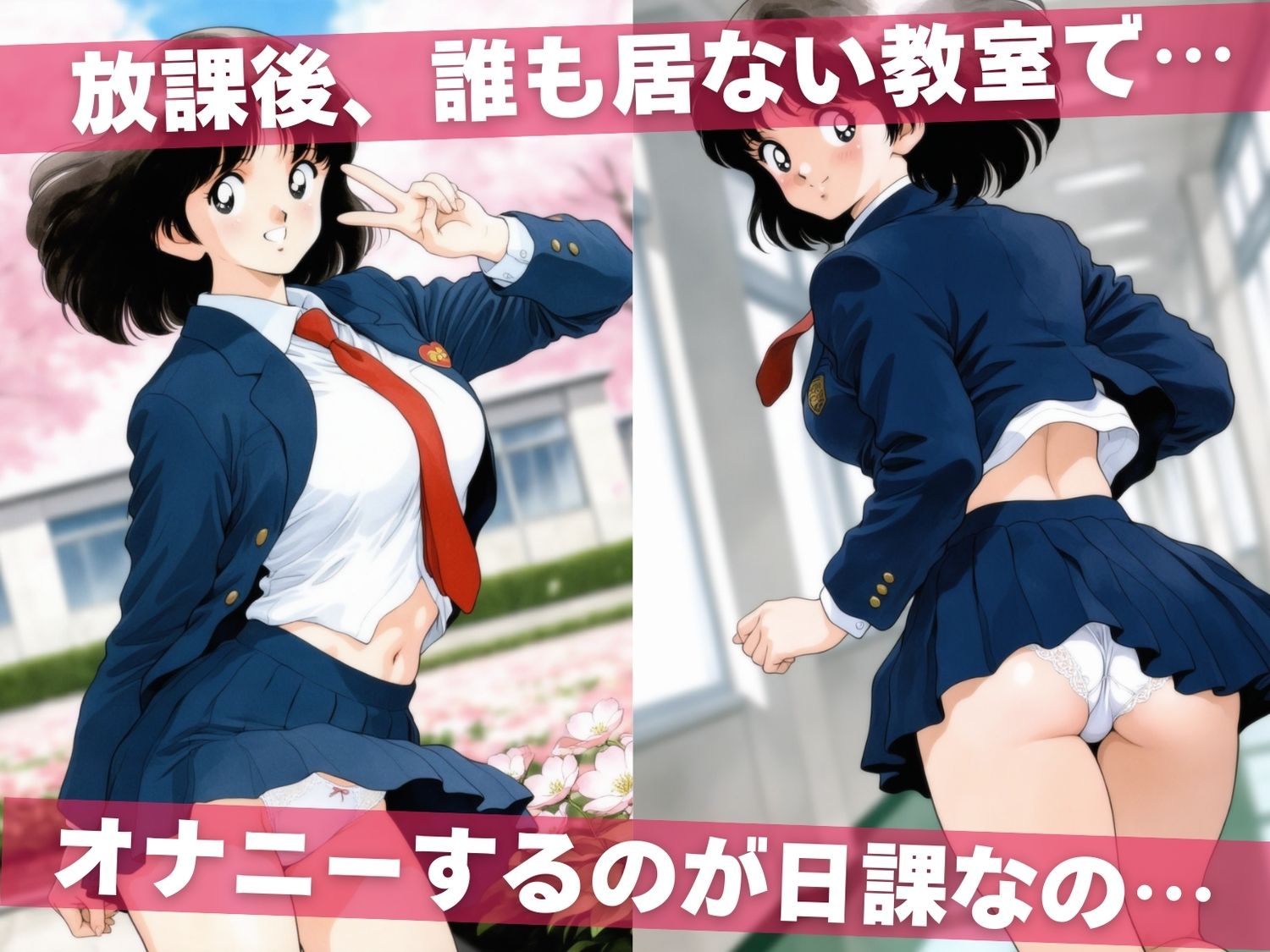 サンプル画像1:それぞれの放課後の秘密、オジサンの催●(全力チョコミント推進隊) [d_654656]