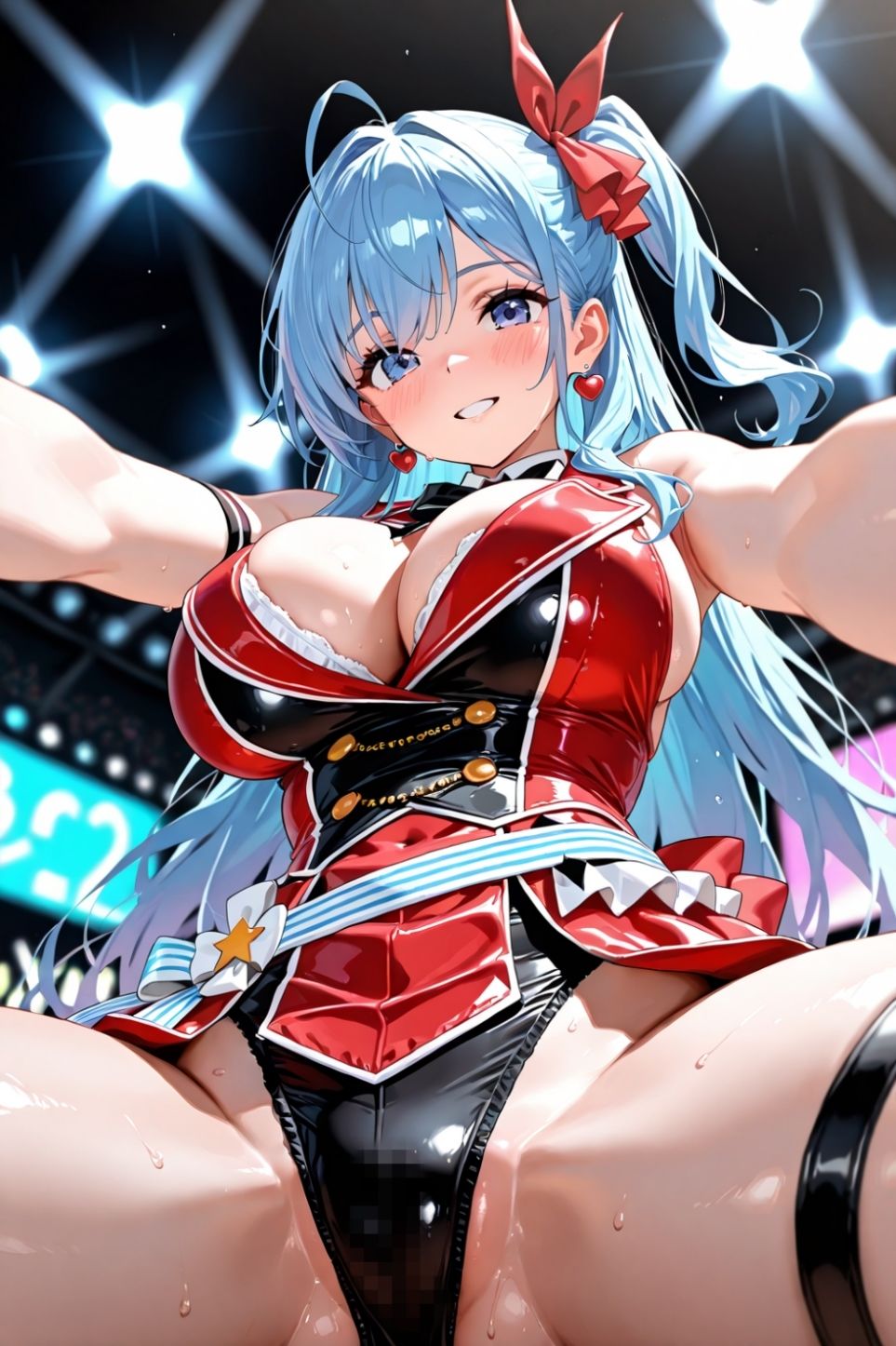 サンプル画像2:アイドルステージ！ファン参加型！見せつけ中出し大乱交！(ぽよプッチ) [d_654722]