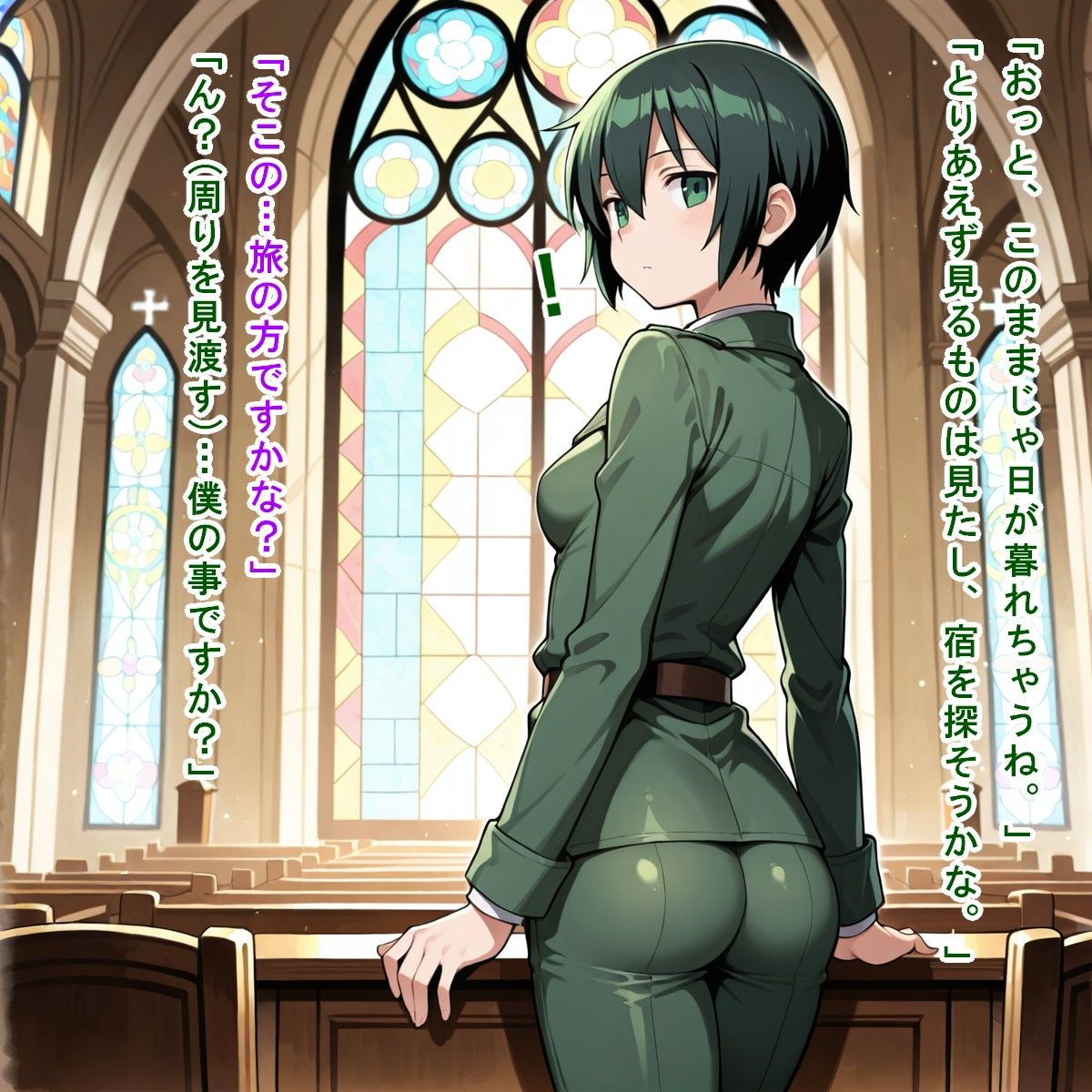 サンプル画像2:祈りの国（キノ〇旅）(かものはし商会) [d_654783]