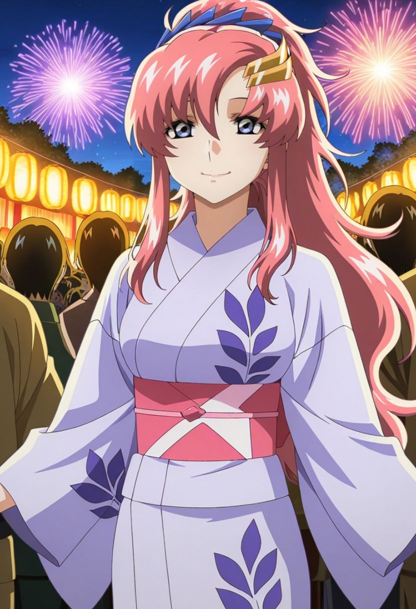 サンプル画像1:ラクス・クライン  ゆかた＆みずぎ(ろくねこや) [d_654796]