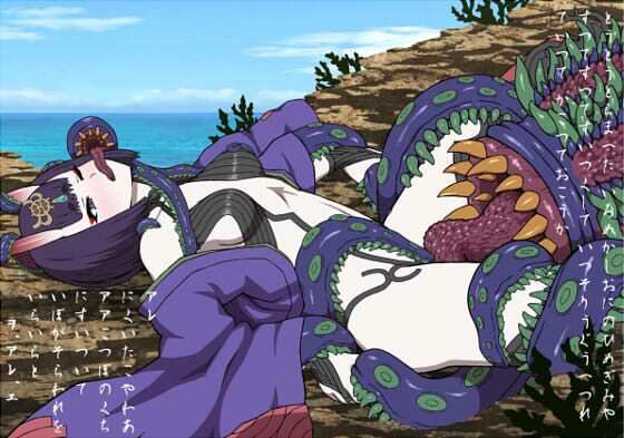 サンプル画像1:酒呑童子触手春画(アトリエマーチャン) [d_654876]