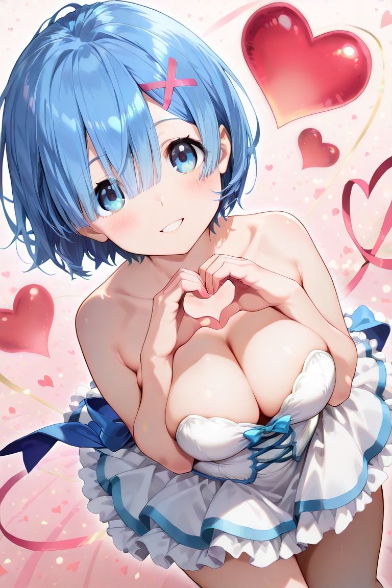 サンプル画像6:A〇B風メイドアイドルれ〇りんのかわいいポーズイラスト集(こうかふぇ) [d_654877]