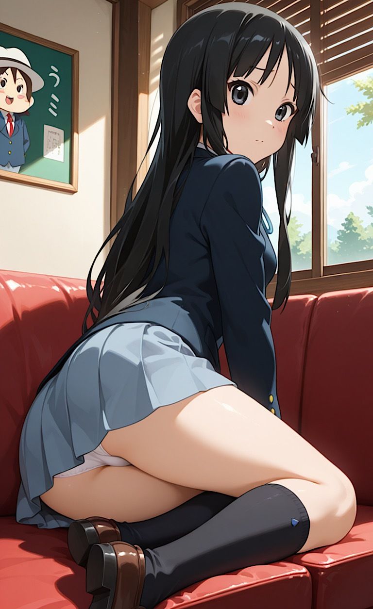 【けい◯ん!秋◯澪!屈辱ジジイ校長と放課後SEXタイム!】 画像10