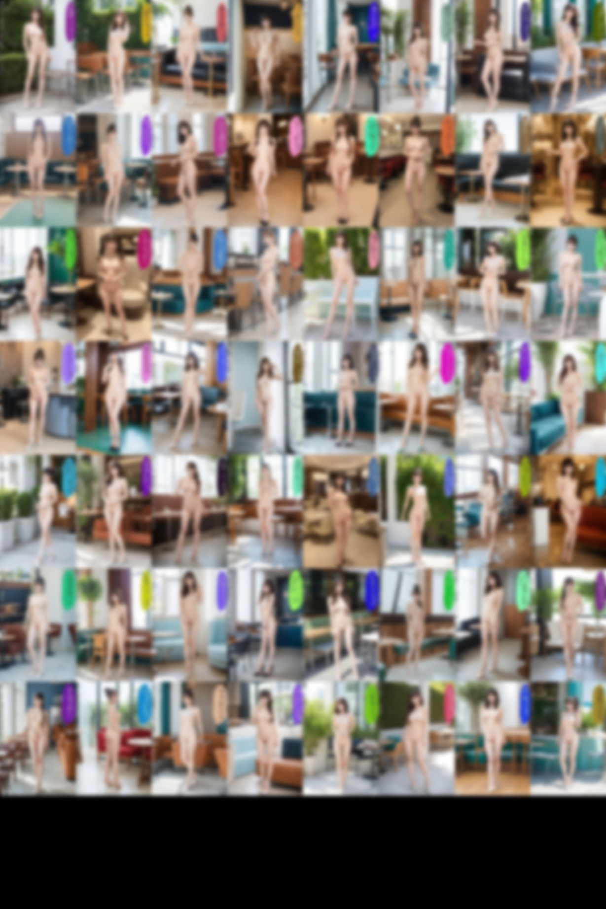 全裸カフェ店員の笑顔接客〜観察専用オナネタ〜 画像10