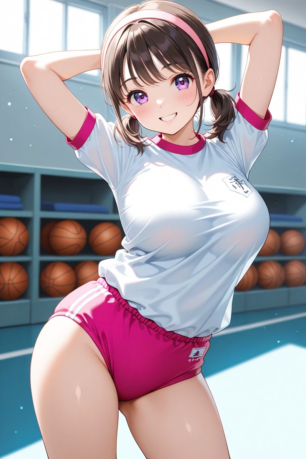 サンプル画像1:ドキドキ！コスプレCollection7〜体操服編2・巨乳編(ぱてぃすりーず) [d_654929]