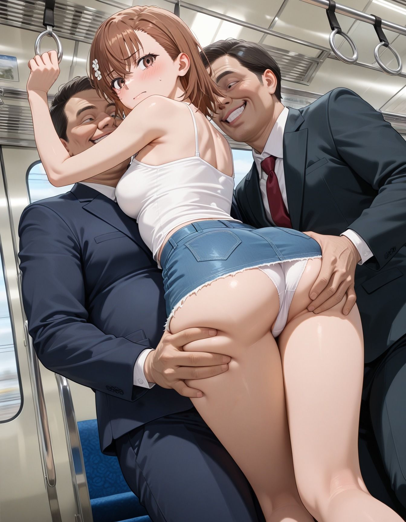 痴●集団に襲われた少女4