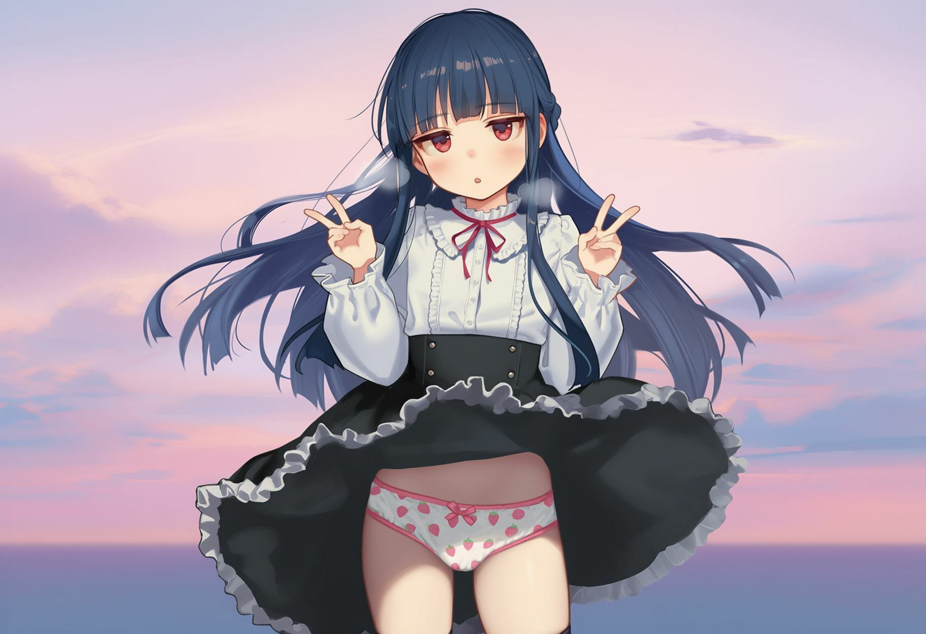 佐城雪美 大量ぱんつ【アニメ風】6