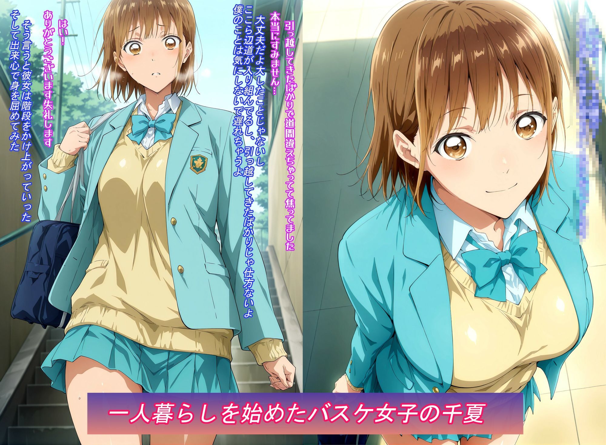 サンプル画像2:隣人の肉便器〜バスケ少女弱みで堕ちる日々〜(ギオ錬ゼン) [d_655039]