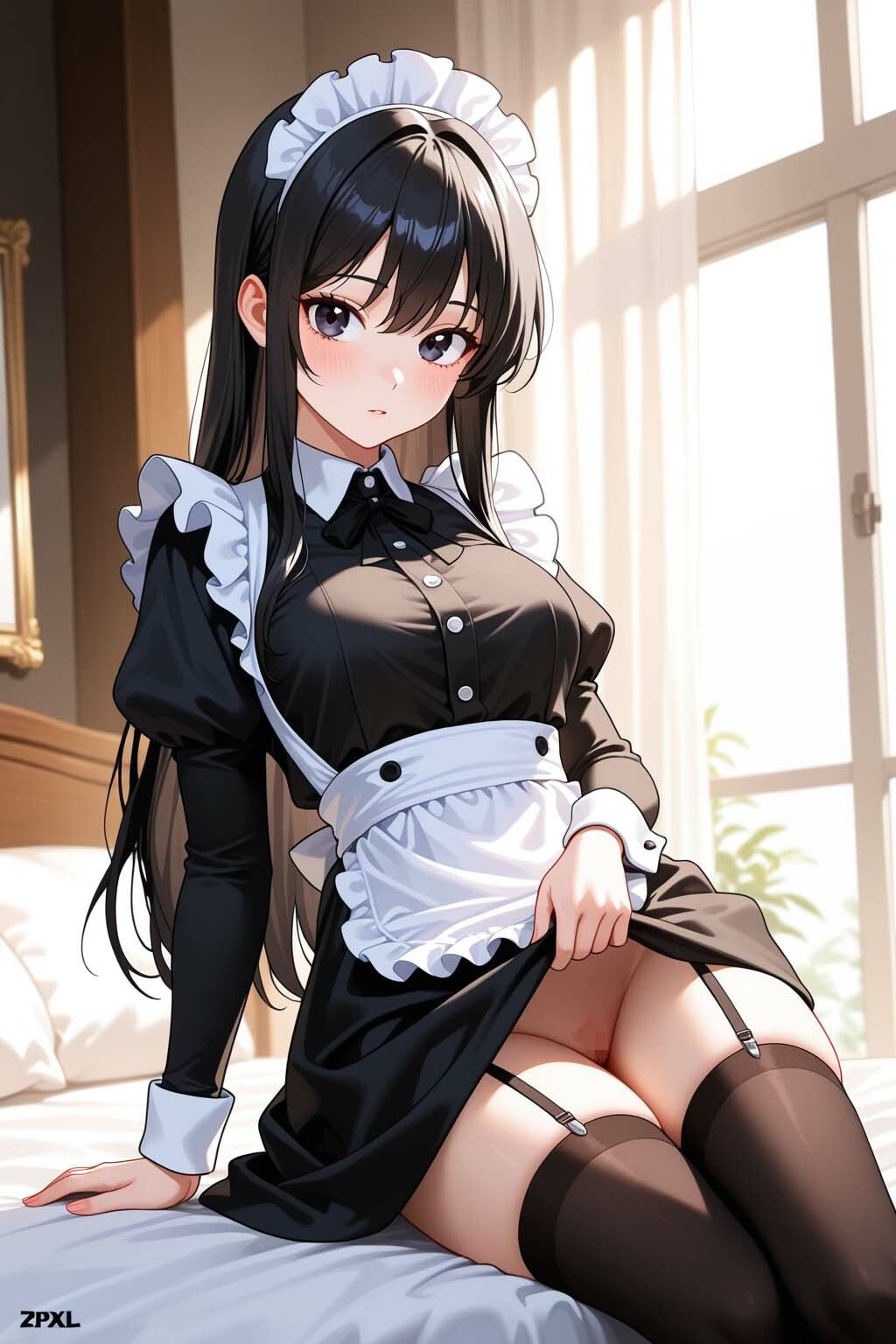 サンプル画像2:僕のメイドの秘密(黒執事館) [d_655118]