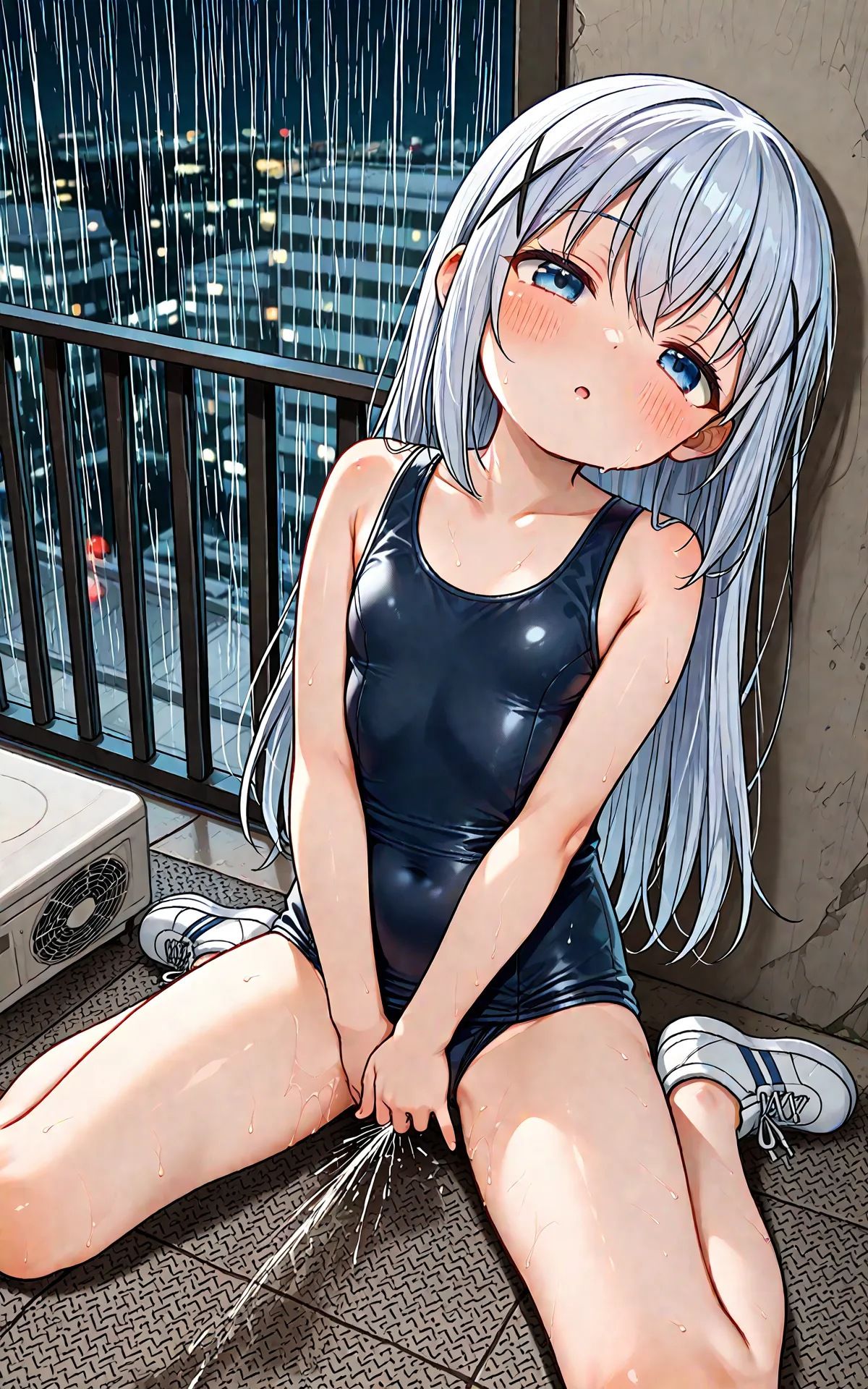 サンプル画像6:Cちゃん野外露出HCG集350枚(AIで遊ぼ) [d_655232]