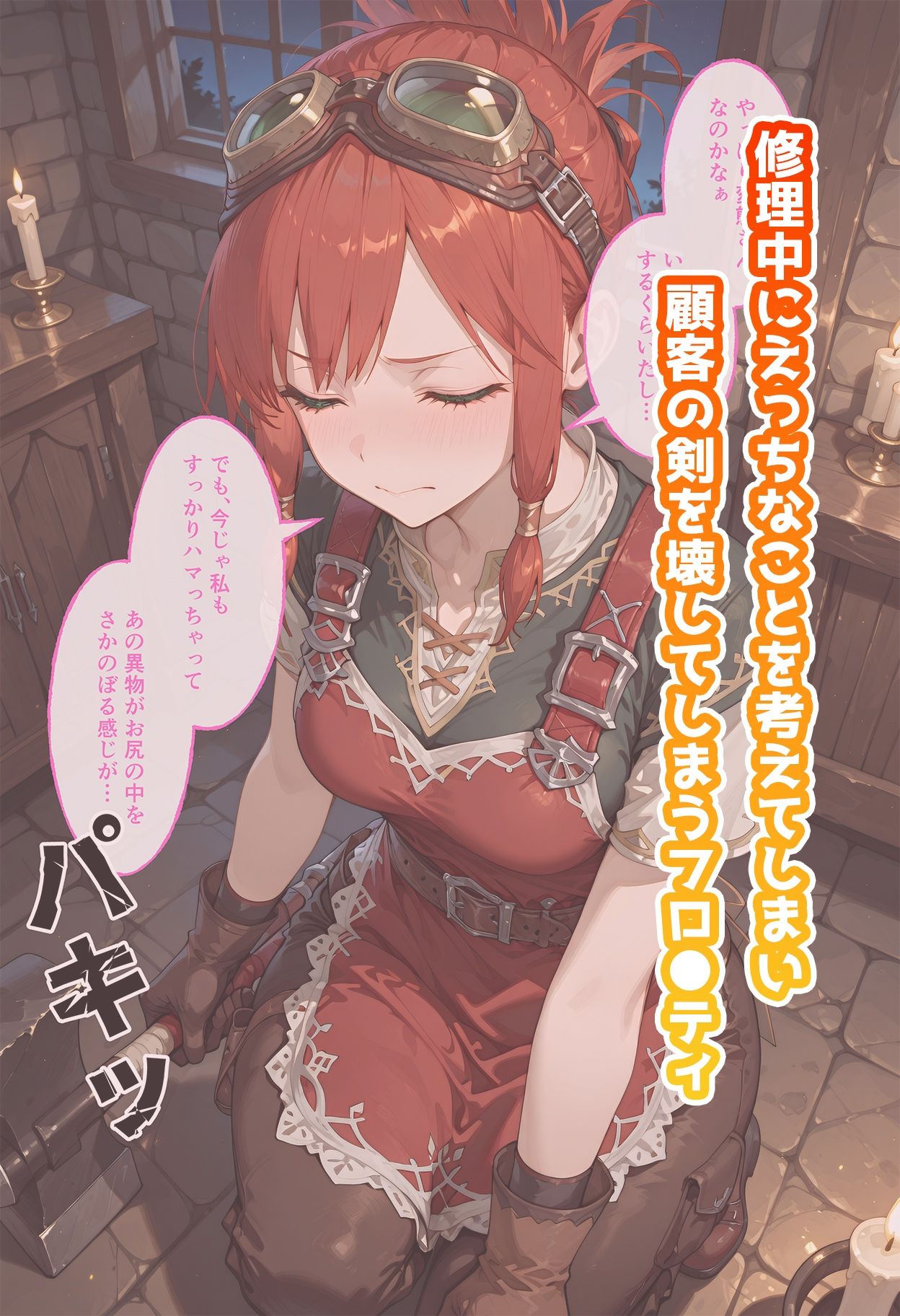 サンプル画像1:【動画付き】帝国鍛◯職人のいちばん長い日〜ガバアナルになるまで開発され尽くした名家の娘〜(わたあめ重工) [d_655278]