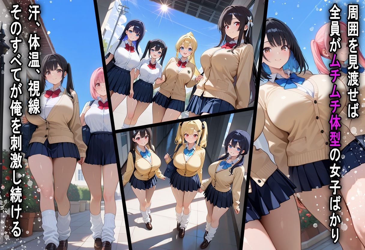 サンプル画像2:間違って女子校に入学したらムチムチ女子校生に毎日中出しを要求される学園生活〜バスケ女子編〜(しらたまレモネード) [d_655290]