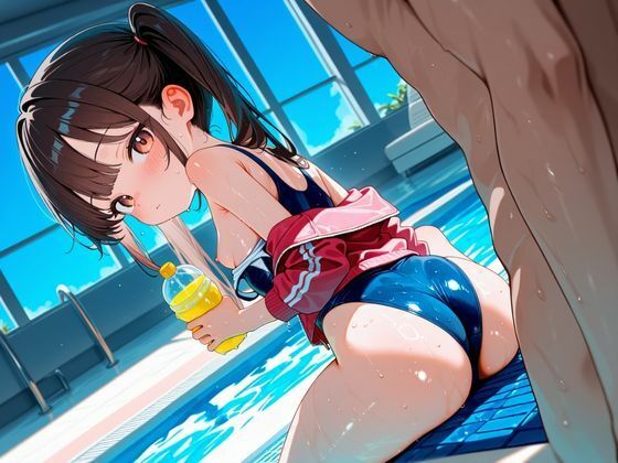 誰にでも股を開く水泳部のヤリマン性処理マネージャーは、今日も精液が溢れて止まらない サンプル画像 2