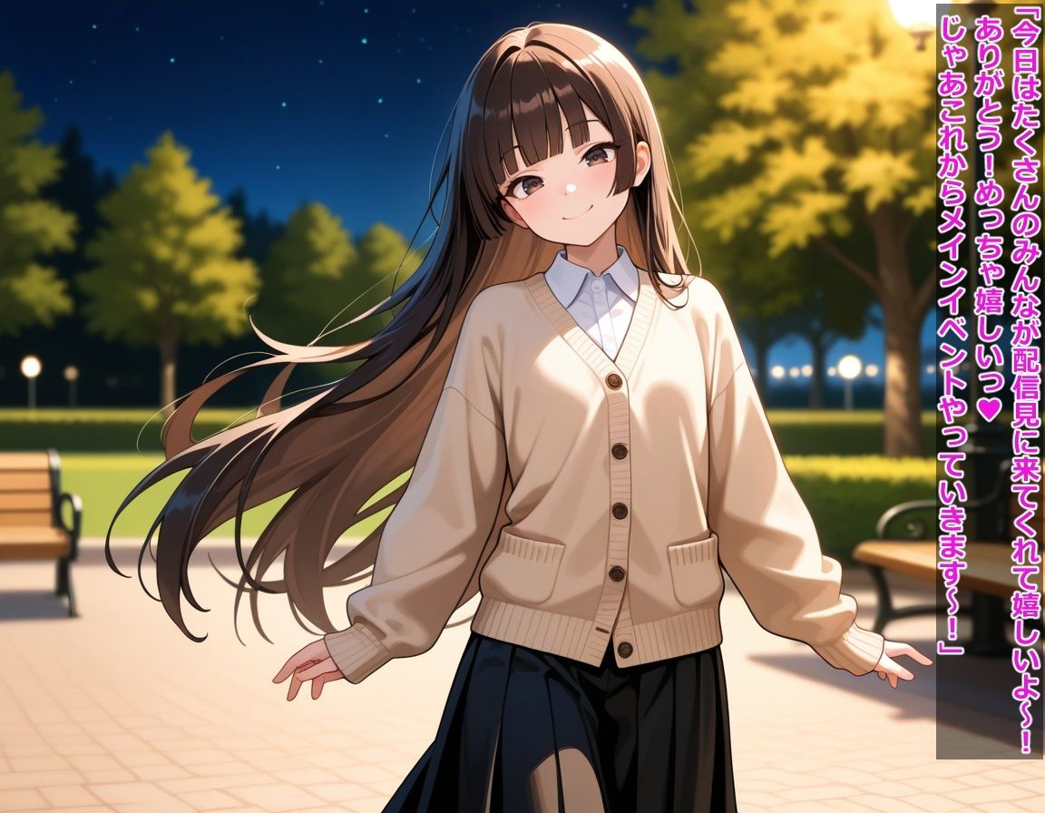 サンプル画像1:女装配信者やってたらニューハーフにされちゃった(BLUEMOON NOVEL) [d_655311]