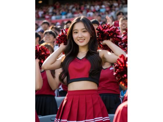 勝利が絶対！チアガール