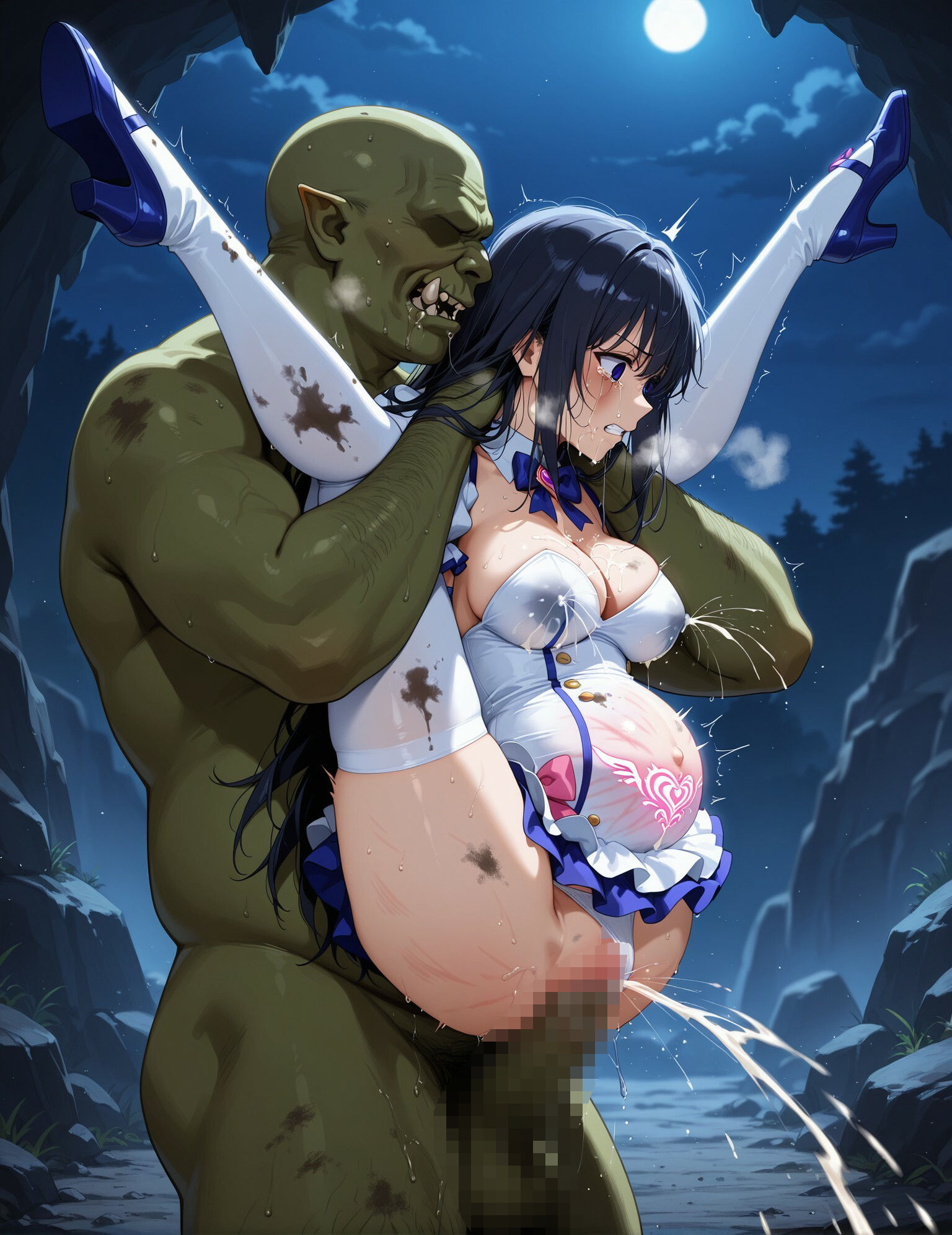 サンプル画像2:敗北魔法少女忌避受胎_04(Council of Magical girl) [d_655352]