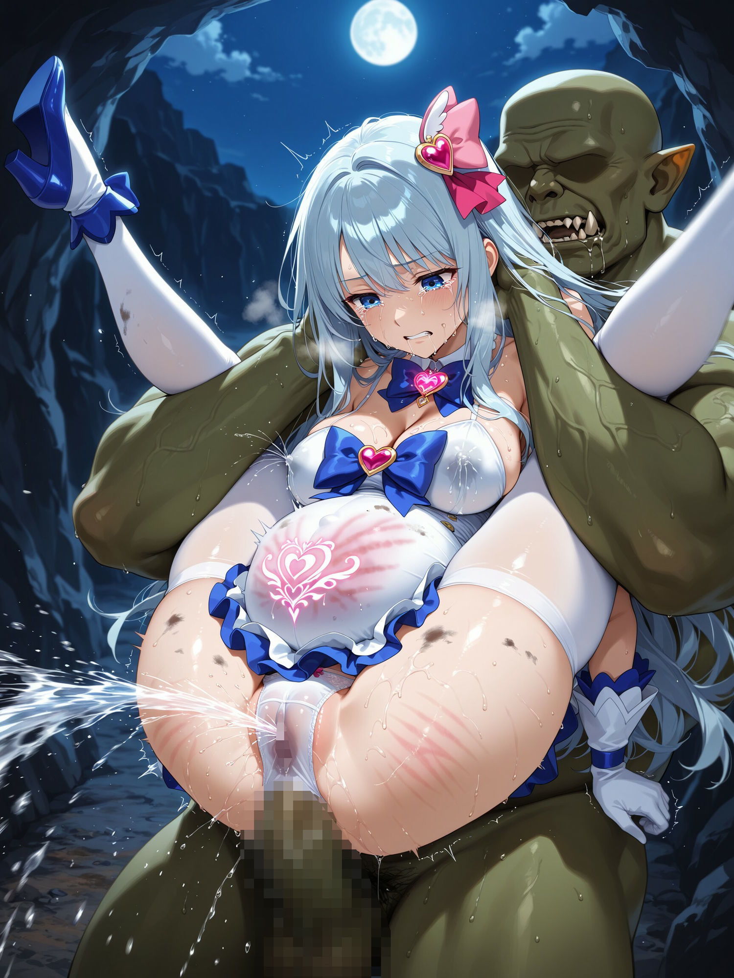 敗北魔法少女忌避受胎_04 画像5