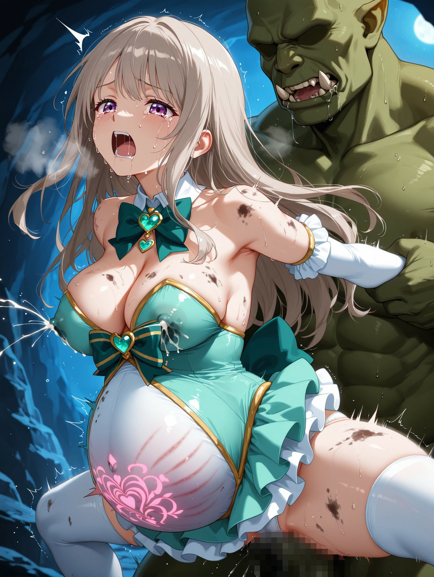 敗北魔法少女忌避受胎_04 画像6