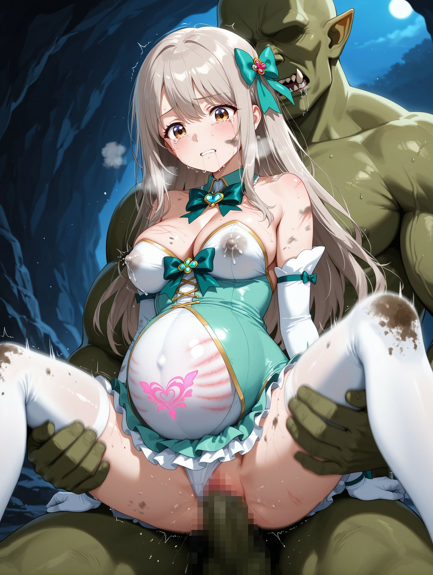 敗北魔法少女忌避受胎_04 画像7