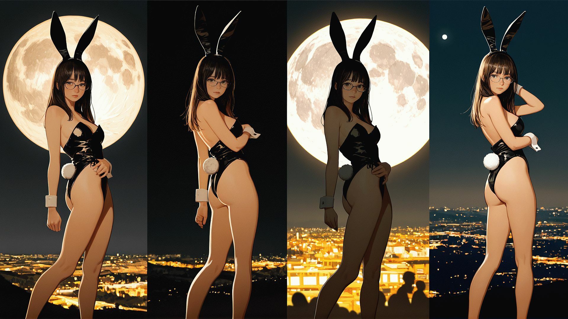 サンプル画像1:お月見バニー娘(Gugh Gouf Burgers) [d_655472]