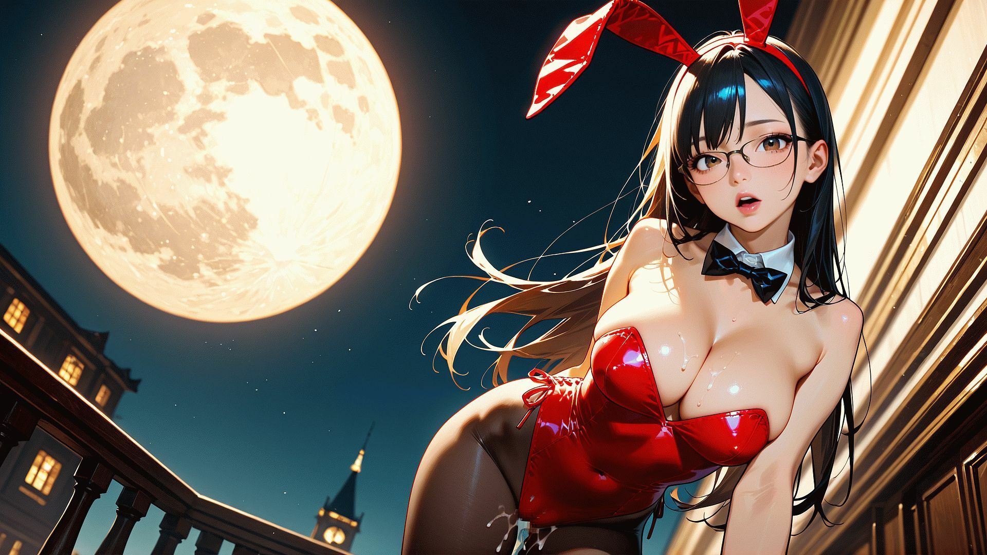 サンプル画像5:お月見バニー娘(Gugh Gouf Burgers) [d_655472]