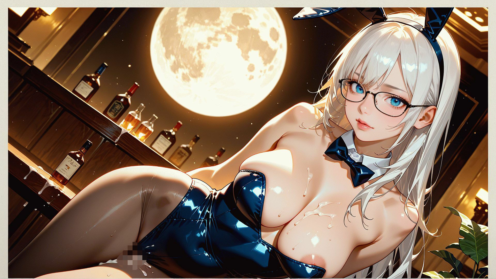 サンプル画像6:お月見バニー娘(Gugh Gouf Burgers) [d_655472]