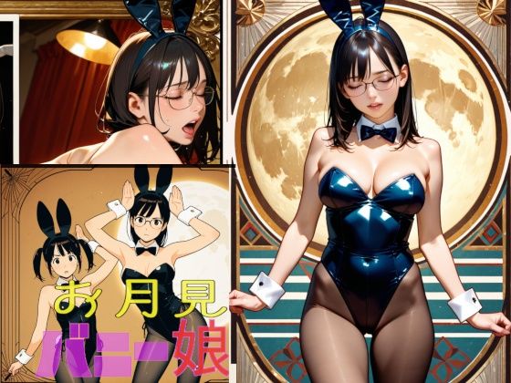 お月見バニー娘