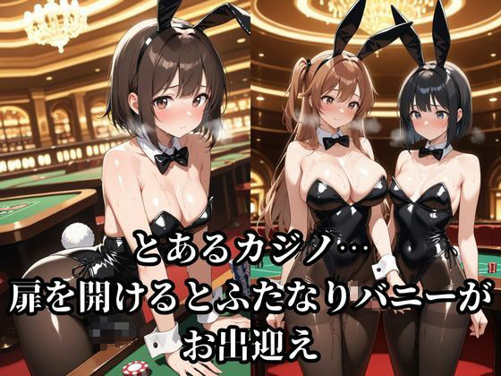 ふたなりバニーガールの禁断のカジノ 画像1